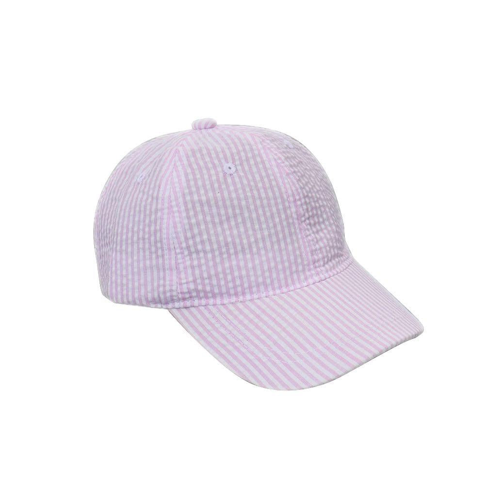 PRE-ORDER Girl’s Seersucker Hat-(3/1)