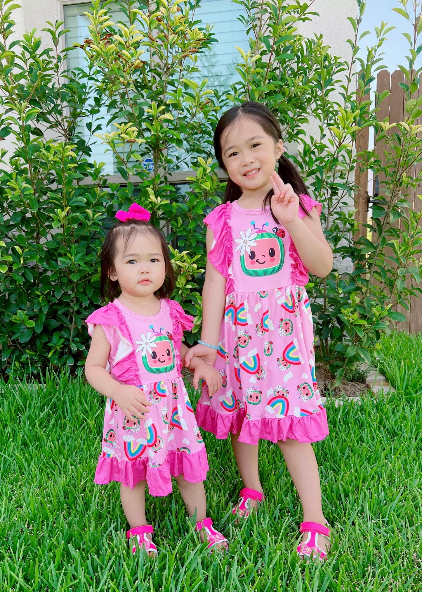 Pink Coco Twirl Dress