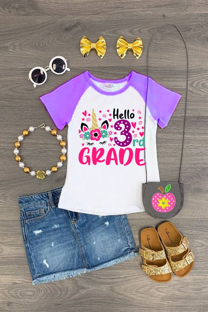 PRE-ORDER Back To School Raglans #2-(5/29)